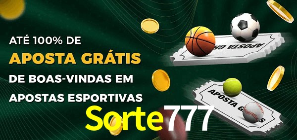 Sorte777 Ate 100% de Aposta Gratis
